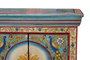GINER Y COLOMER Table de chevet en bois de manguier multicolore